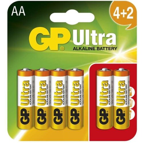 Gp alkalne baterije 15AU4+2-U6/LR6 Slike