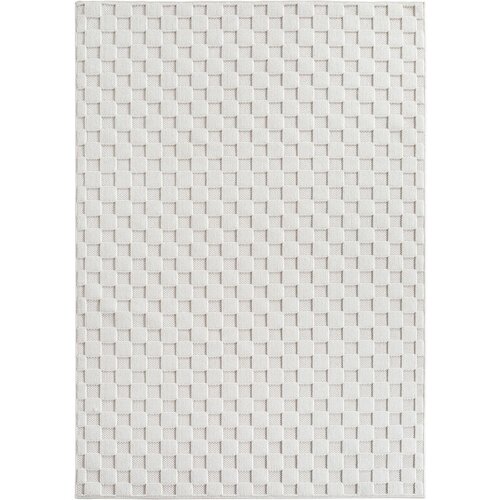 Ay Yildiz RAVNO TKANA PREPROGA HELIX 120/170 cm tkano krem barve Slike