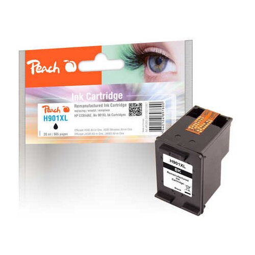 Peach ČRNILO HP 901XL CC654AE 20ml BLACK 313867, (20388794) Slike