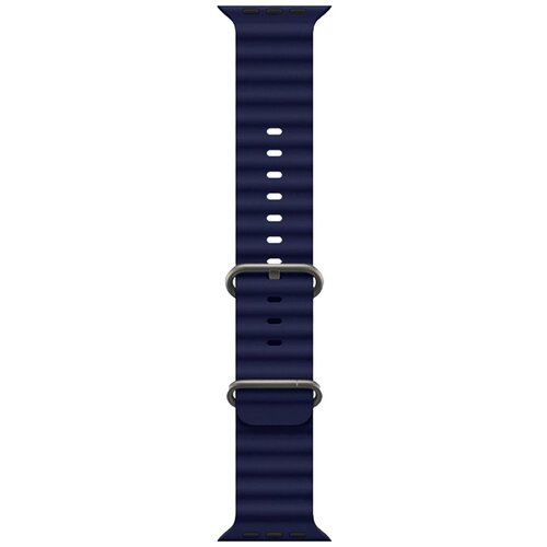Hoco . silikonski remen za iWatch, 42/44/45/49mm, plava, iWatch WA12 Evening Blue Slike