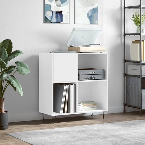 vidaXL Ormarić za ploče bijeli 84 5 x 38 x 89 cm od konstruiranog drva Cijene