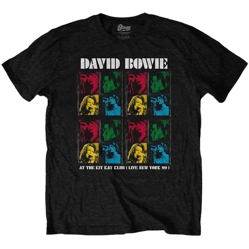 David Bowie Majica Kit Kat Klub Unisex Black 2XL