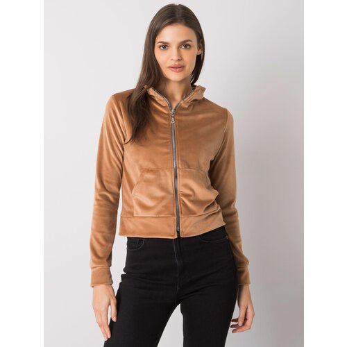 RUE PARIS Sweatshirt-RV-BL-7303.98P-camel Cene