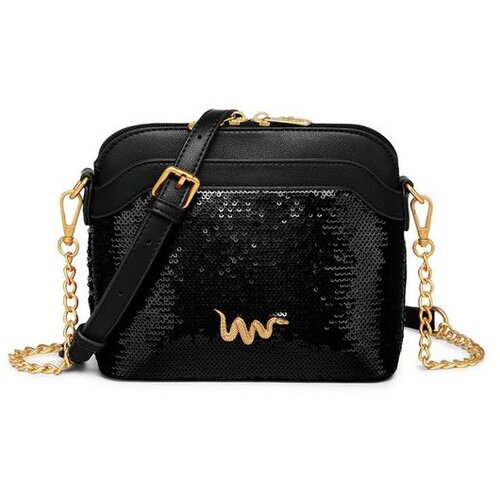 Vuch Crossbody torba Fossy Sequin Mini Black, 17 x 20 cm Cijene