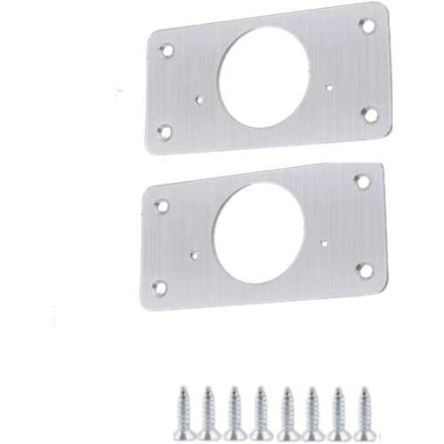INF plo&amp;scaron;ča za popravilo tečajev in pohi&amp;scaron;tva z vijaki 2-pack, (21278471) Slike