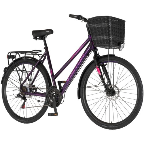 Visitor bicikl city crx city 28" alu 21" disk dupli 18 brzina 167-192cm (l/xl) ljubičasti 1282083 Cene
