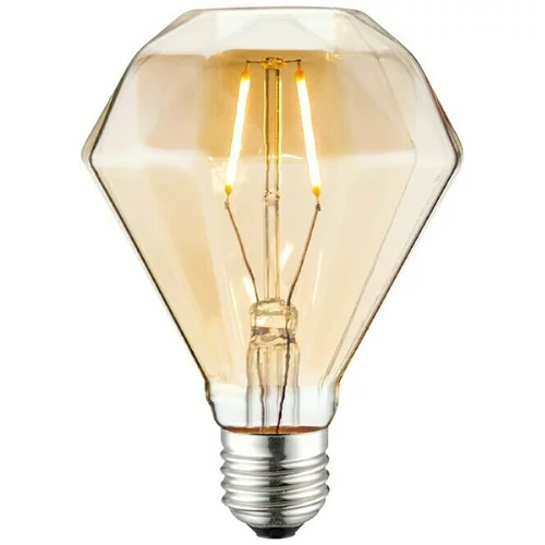 Diamant lED žarulja Edison (2 W, E27, Topla bijela, Dijamanta)