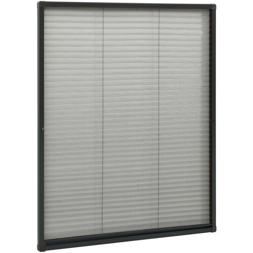  Zaslon protiv insekata za prozore antracit 80x100 cm aluminij Slike
