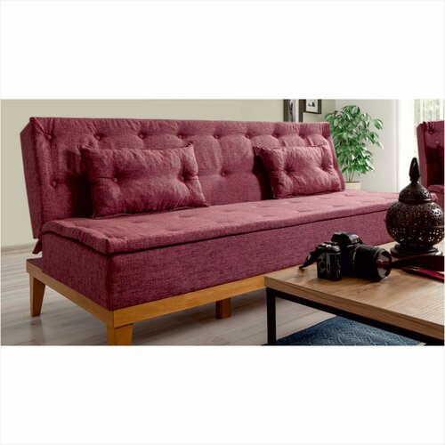 fuoco-claret red claret red 3-Seat sofa-bed Slike