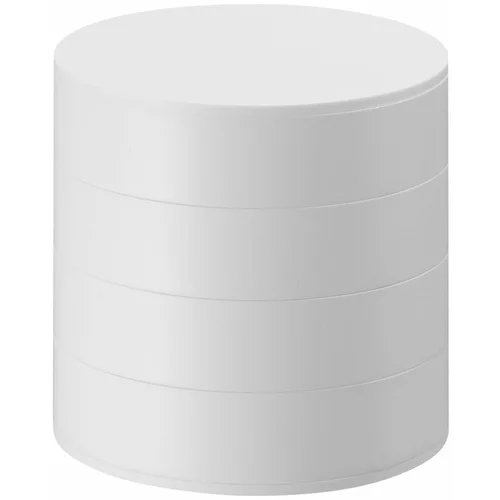 YAMAZAKI Bijela katna kutija za nakit Tower, ⌀ 10 cm