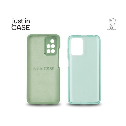 Just_in_Case 2u1 Extra case MIX paket ZELENI za Redmi 10 ( MIX302GN ) Cene