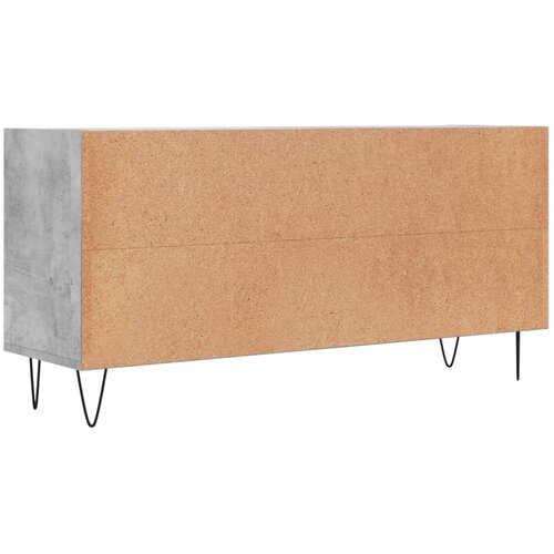  TV ormarić siva boja betona 103,5x30x50 cm konstruirano drvo Slike