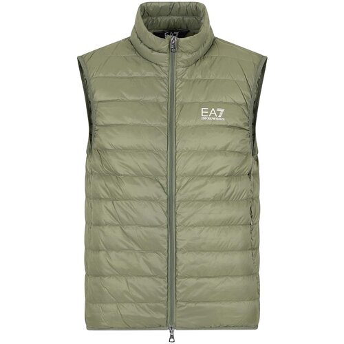 Ea7 Emporio Armani Jakne Down Waistcoat Črna Slike