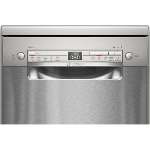 Bosch perilica posuđa Serie 2| 45 CM, E, 10 setova,8,9L,46dB, INOX Cijene