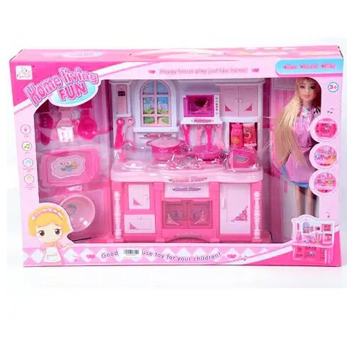 Magic Toys kuhinja i lutka set Cene