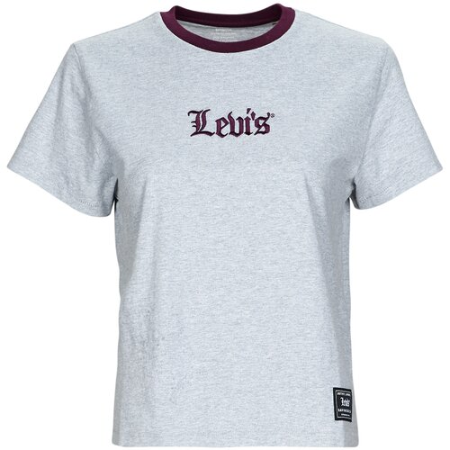 Levi&amp;#039;s GRAPHIC CLASSIC TEE Siva Slike