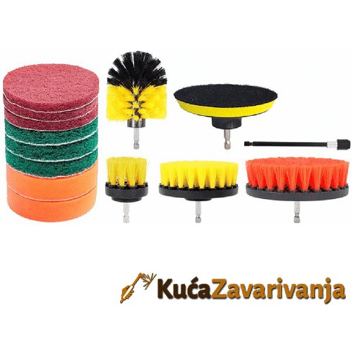 Koza ČETKE ZA BUŠILICU 14KOM/233563 Cene