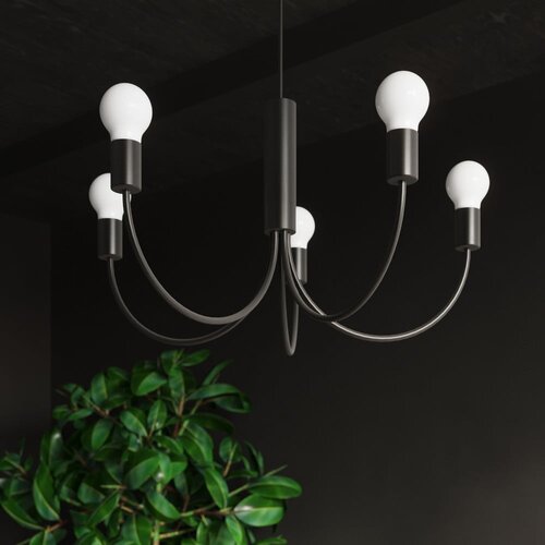 Nice Lamps crna viseća svjetiljka &amp;oslash; 45 cm karim &amp;ndash; Slike