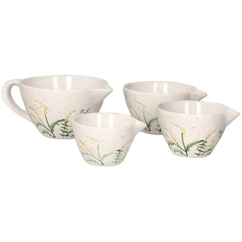 Brandani Set omačnice Risveglio / 4 kos / keramika, (5000267760) Slike