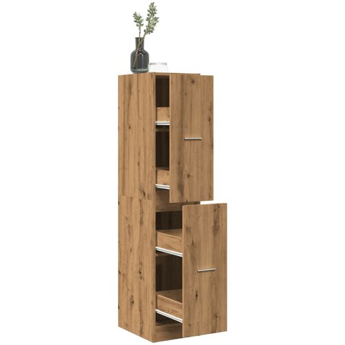 vidaXL Lekarniška omara artisan hrast 30x41x144,5 cm inženirski les Cene