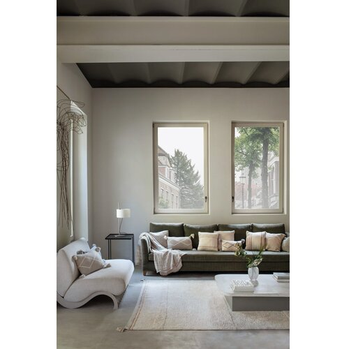 Lorena Canals Kremno bela pralna/ročno tkana bombažna preproga 200x300 cm Bloom Natural &amp;ndash; Slike