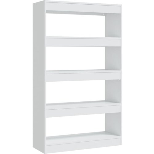 Maison Chic Knjižna omara - Knjižni regal bela 60x30x135 cm iverna plo&amp;scaron;ča, (21725544) Slike