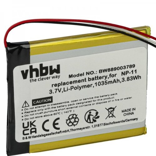 VHBW Baterija NP-11 za Casio Beauty Camera, 1035 mAh Cene