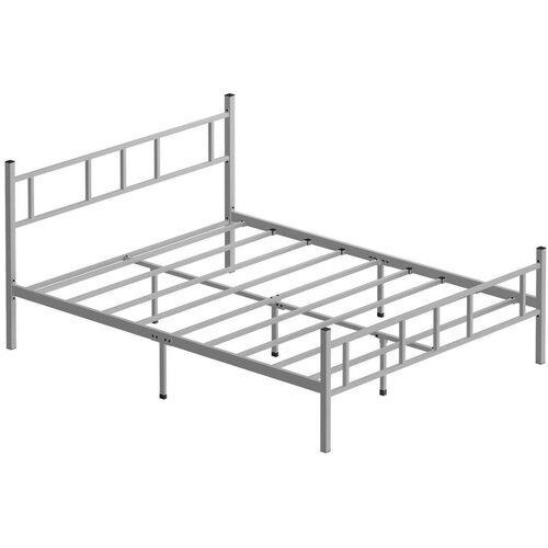  krevet za dve osobe PIRON 120x200 cm, beo, nosivost 120 kg Cene