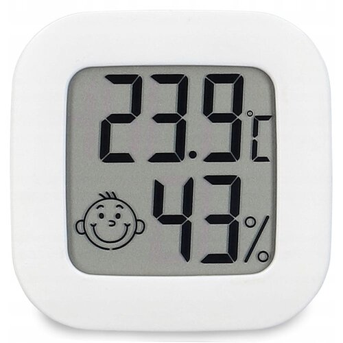 Digitalni lcd termometar meteorolo&scaron;ka stanica higrometar bijeli Cijene