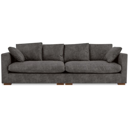Scandic Antracitno siva sedežna garnitura 266 cm Comfy – Cene