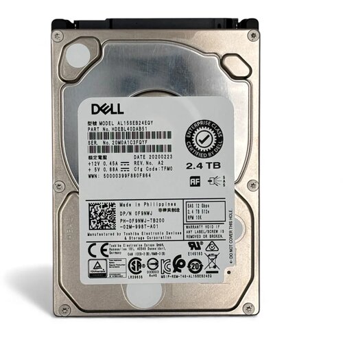 Dell oem 2.4TB 2.5 sas 12Gbps Slike