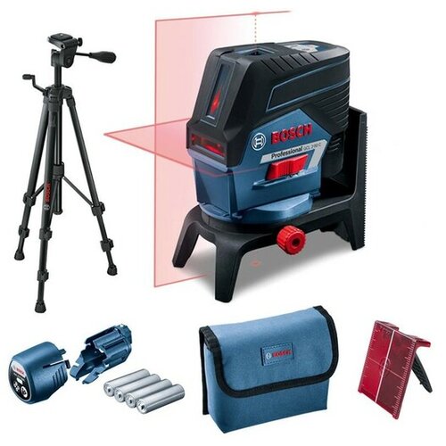 Bosch Točkasti i linijski laser Samonivelirajući, Uklj. torba GCL2-50C+ RM 2 Raspon (maks.): 20 m Kalibriran po: Tv Slike