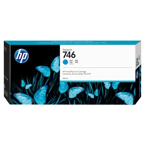 HP Črnilo p2v80a cyan 746 za dj z6/z9+ za 300ml, (20433603) Cene