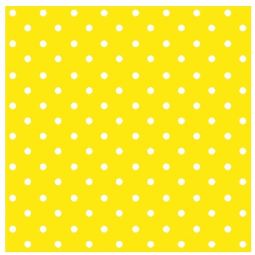 Salvete za dekupaž yellow dots - 1 komad Slike