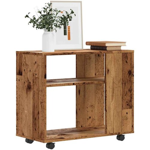 vidaXL Pomoćni stol staro drvo 70x35x55 cm konstruirano drvo Cijene