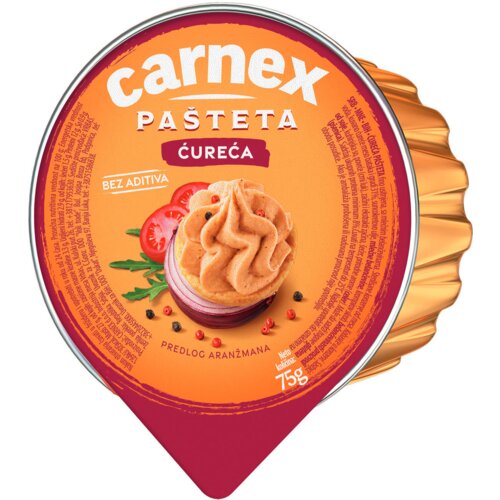 Carnex Pašteta ćureća 75g Cene
