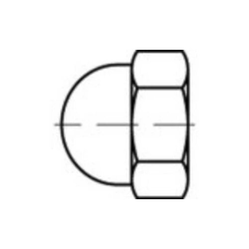 Toolcraft Članak 88497 Plastika KORREX za&amp;scaron;titne kape za heksadrate Dimenzija: 624 - M24x38 (50 komada) 50 ST Slike