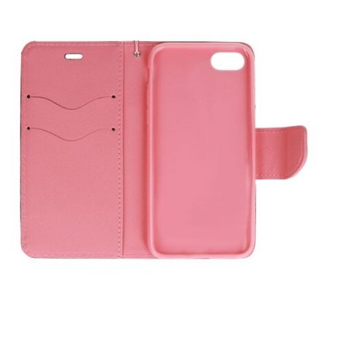  Preklopna torbica Fancy Diary Xiaomi Redmi 9A - črno roza Slike