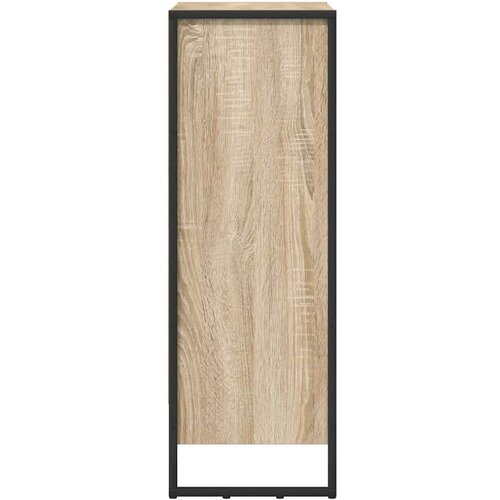 VidaXL Ormarić za knjige Sonoma 80 x 30 x 155 cm Konstruirano drvo Slike