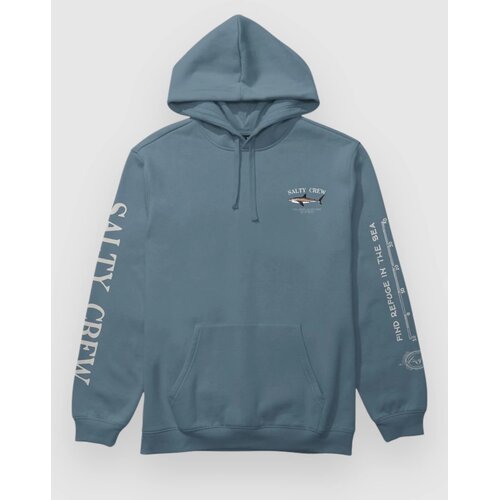 Salty Crew Bruce Pulover s kapuco slate Cene