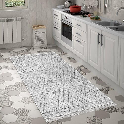 Aberto Design tepih 100x200cm siva Cene