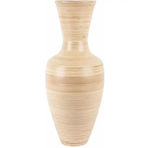 PT LIVING Bambusova visoka vaza v naravni barvi Neto –