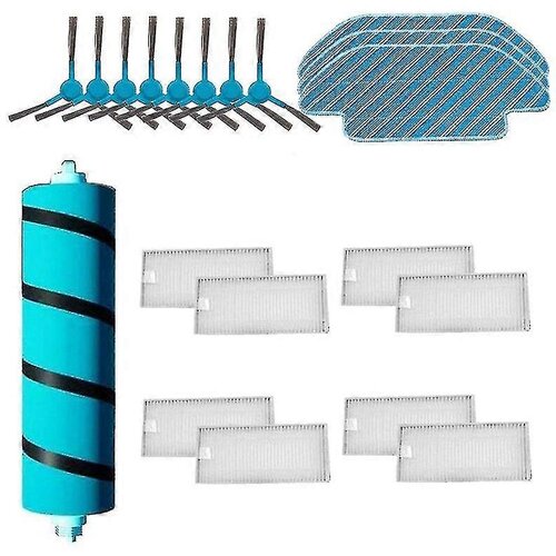 INORCO Hepa Filter Krtača Valj Stranske Krtače Mop Za Cecotec Conga 5090 Robotski Sesalnik Nadomestni Deli, (21841172) Slike