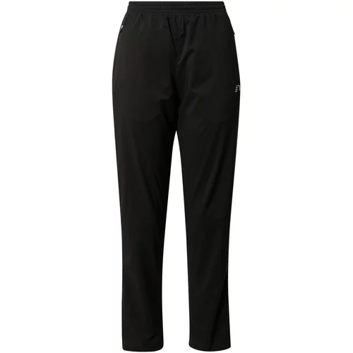 New Line Športne hlače črna / bela