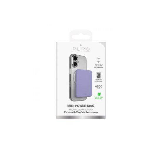 Puro power bank prenosiva baterija 4200mAh ljubicasta Cene