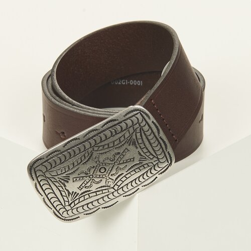Levi&amp;#039;s WESTERN PLAQUE BELT Smeđa Slike