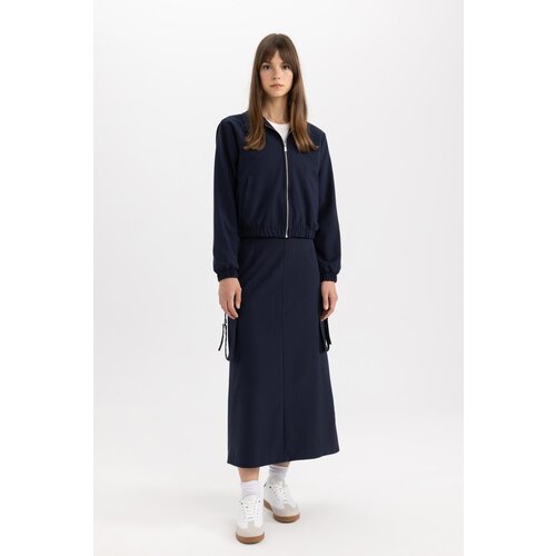 Defacto Maxi Skirt with Cargo Pocket Slike