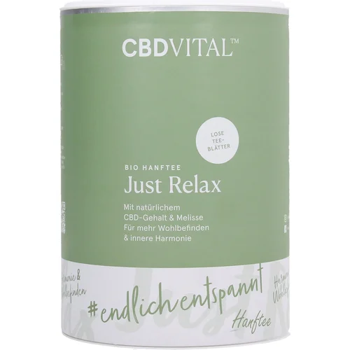 CBD VITAL just relax - CBD čaj od konoplje bio - 100 g