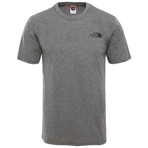 The North Face Majice s kratkimi rokavi Simple Dome Siva Slike