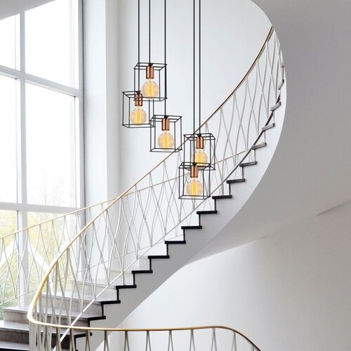 Opviq Selimiye - N-1184 Black Chandelier Slike